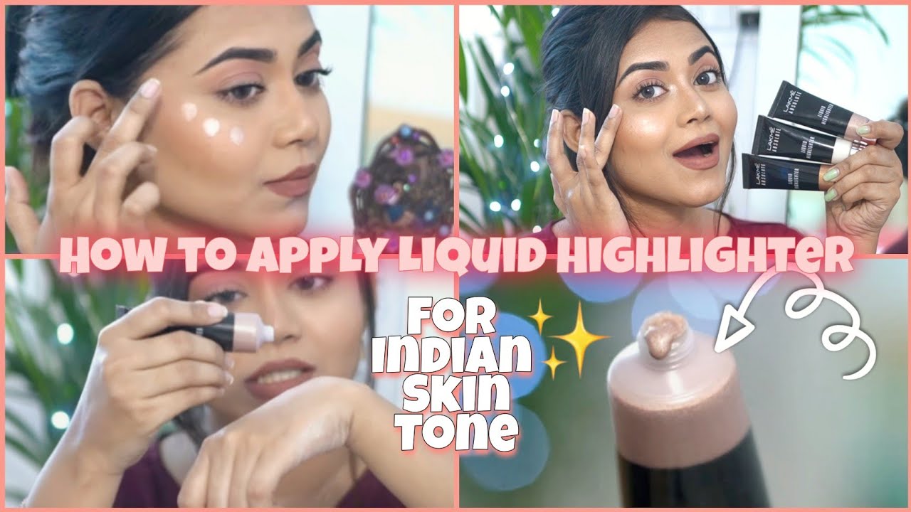 How to apply Liquid Highlighter ft. Lakme Absolute Liquid Highlighter *MUST HAVE* 😍