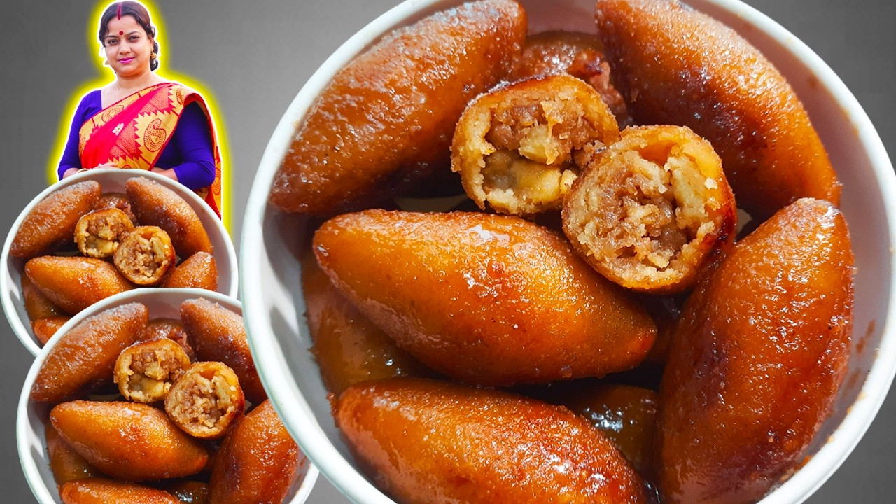 মুগ ডালের ভাজা পুলি পিঠা | Moong Dal Bhaja Puli Pitha | Bengali Pitha Recipe | Anitar Rannaghor