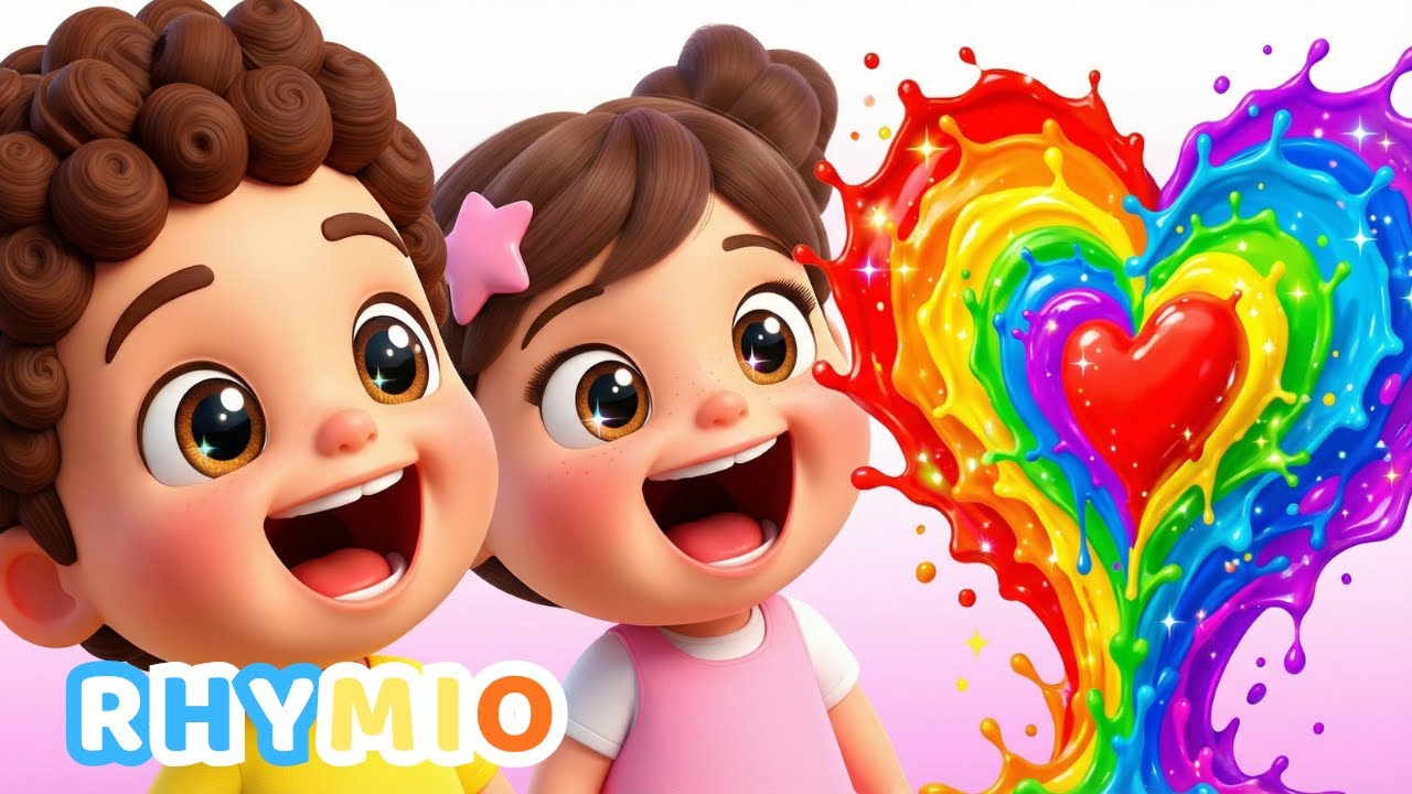 Learn Colors Song for Toddlers 🌈 | Rhymio Nursery Rhymes