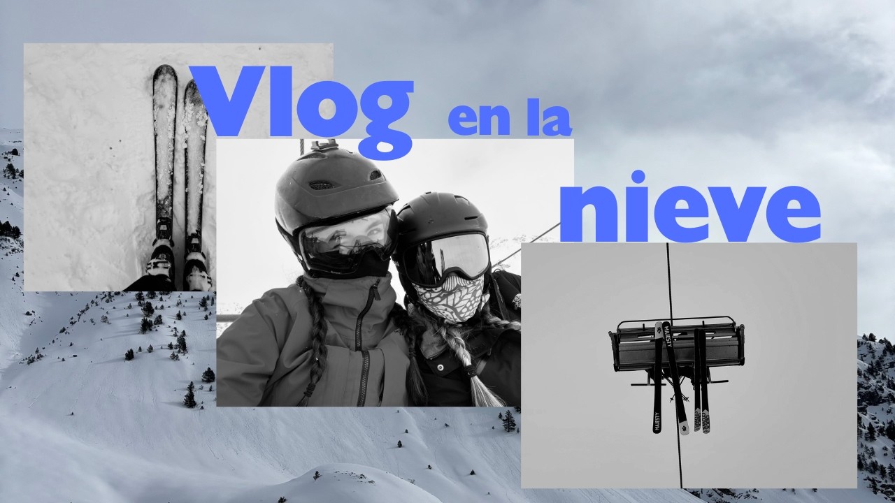 VLOG EN LA NIEVE ⛷️🥩 | Sobreviviendo a un viaje en familia