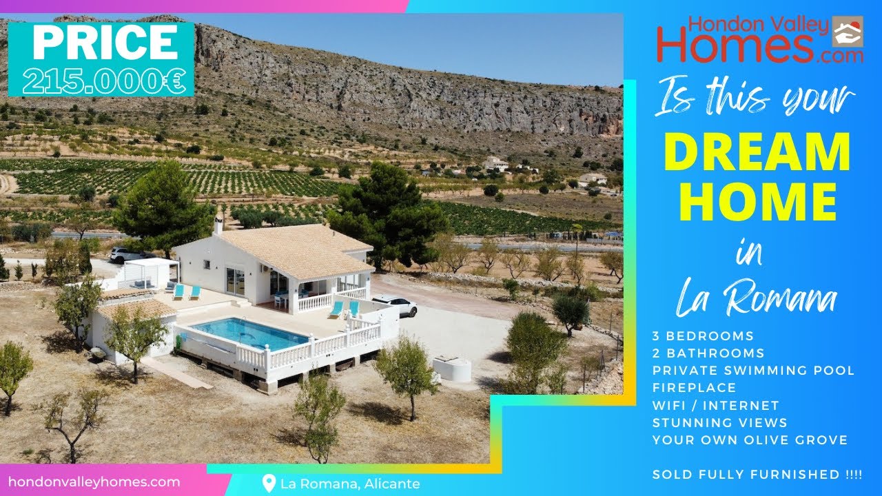 Fully Furnished Dream Villa in La Romana 215.00€ HVH-WIMLR
