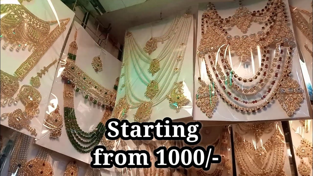 wholesale jewellery market ||Boltan Market karachi || Jewellery collection