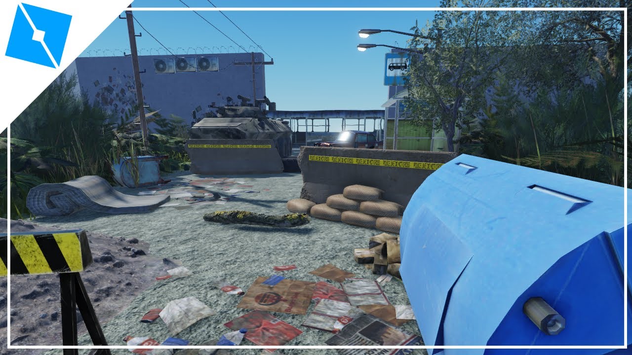 abandoned military checkpoint ||| Speed build ||| Roblox studio
