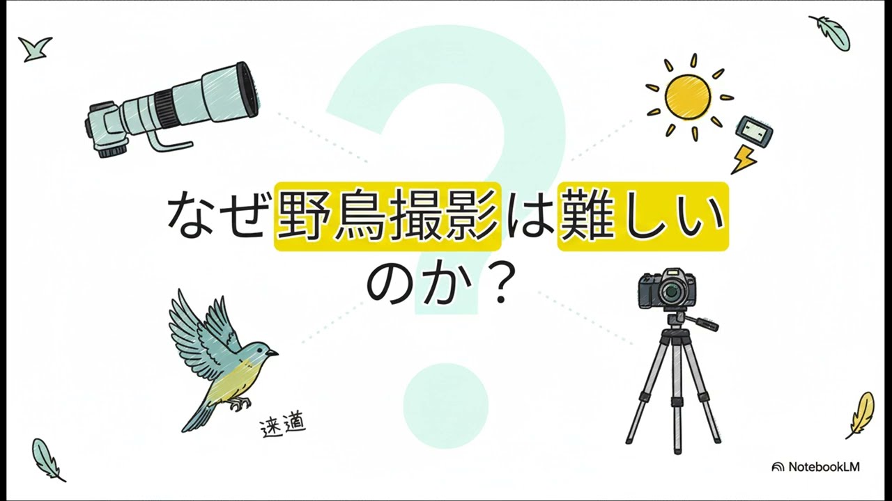 野鳥に寄り添うレンズ選び：焦点距離と画質の秘密【鳥ビア】