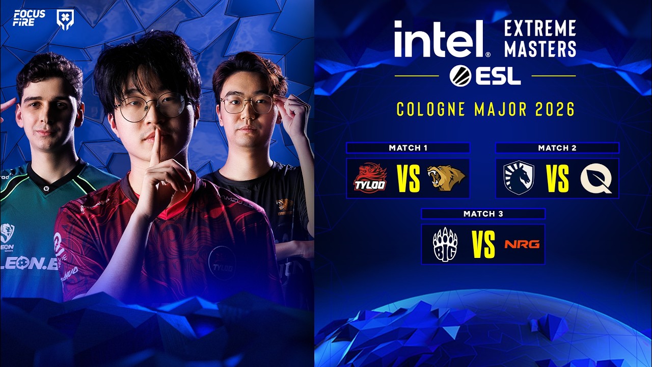 [FIL] IEM Cologne Major 2026 Day 4 - Liquid vs FlyQuest, NRG vs BIG