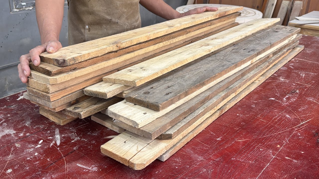 Processing Scrap Wood In A Master's Way // From Trash Wood to Million-Dollar Masterpieces