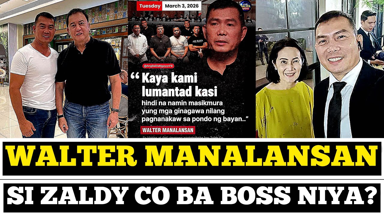 Hala! Bistado! Walter Manalansan, Isa sa 18 Marines hindi empleyado ni Zaldy Co? 