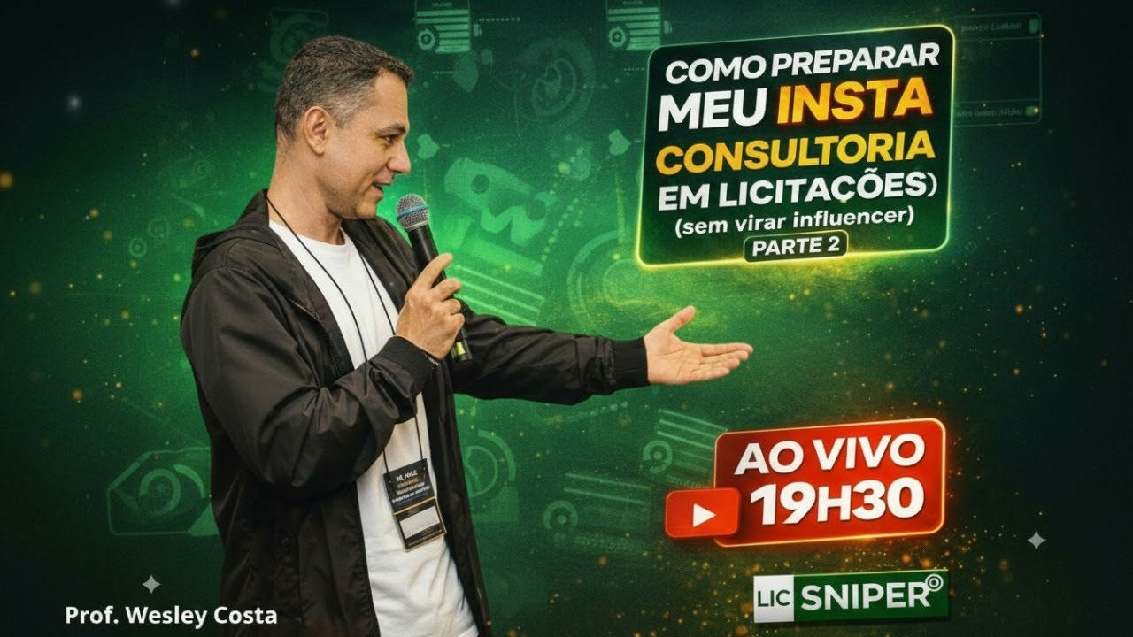 Como Preparar Meu Insta para Consultoria em Licitações- Parte 2