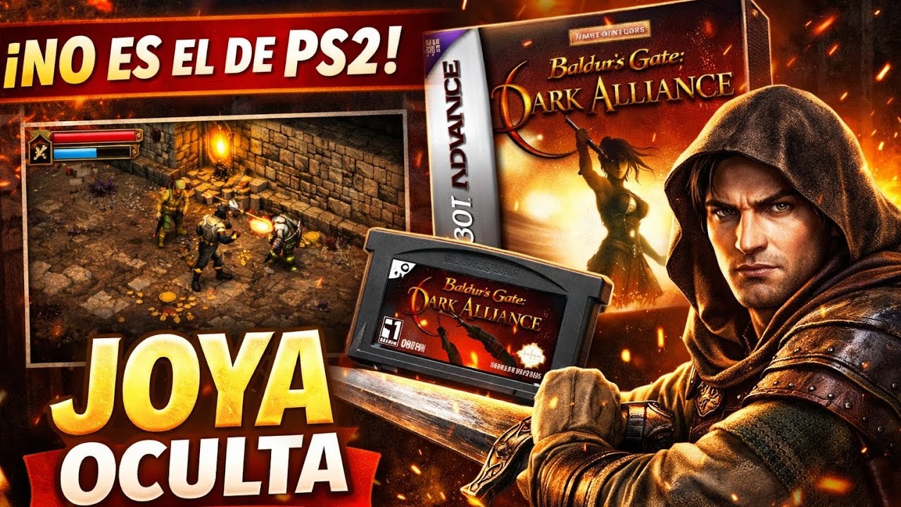 Baldur’s Gate: Dark Alliance (GBA) ¿La JOYA OCULTA del Action RPG en portátil?