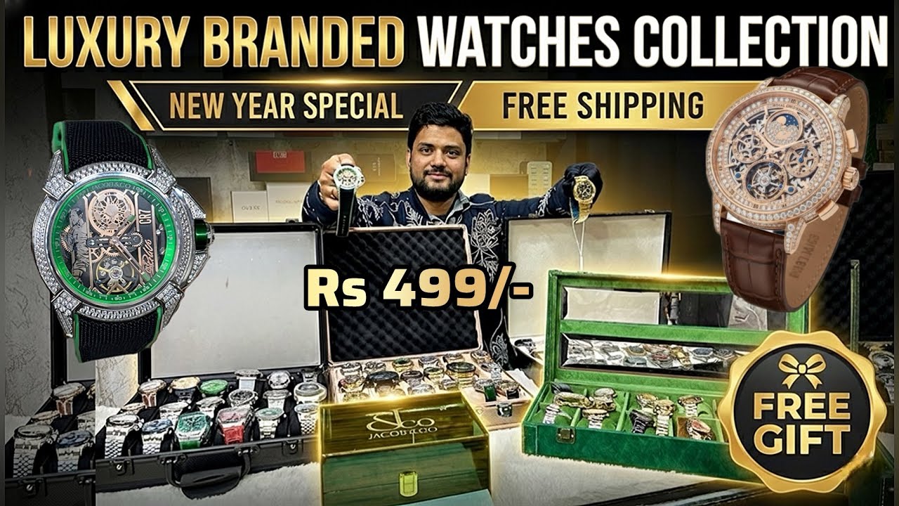 Branded Luxury watches | automatic watches japan watches | cheapest Watch Market in delhi 2026