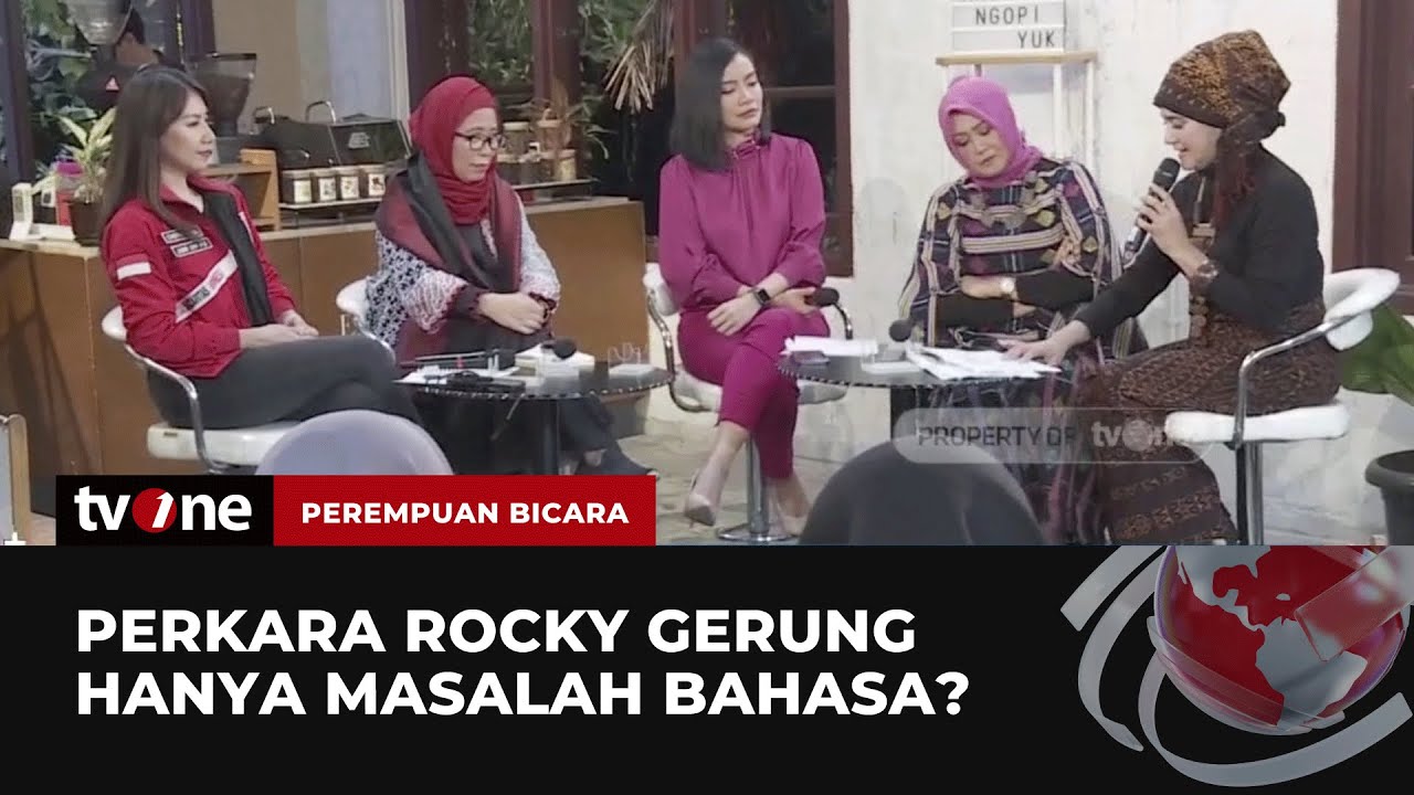 Ahli Forensik Linguistik: Kontroversi Rocky Gerung Hanya Perkara Masalah Bahasa | tvOne