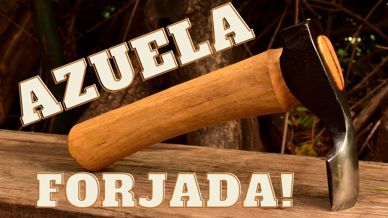 ⚒ Forja de una AZUELA para tallar madera ⚒
