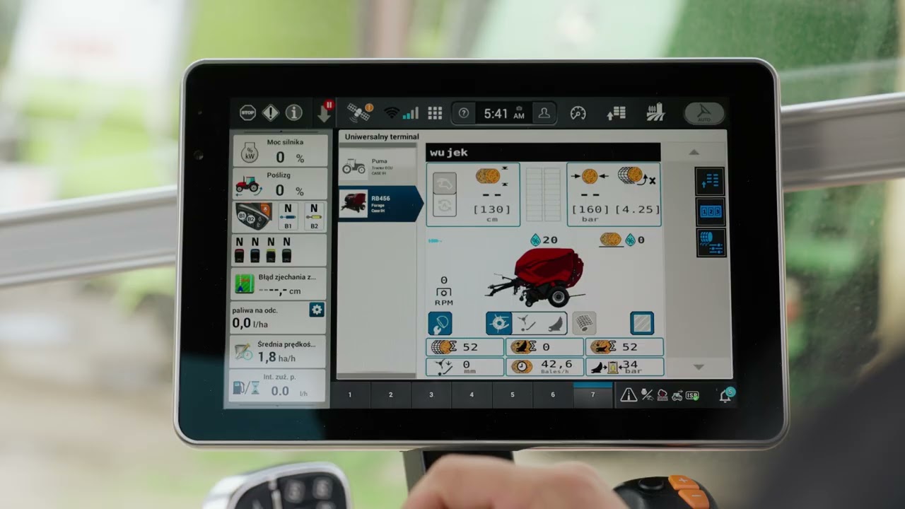 #Redpower w praktyce – obsługa monitora Case IH RB 456 HD Pro