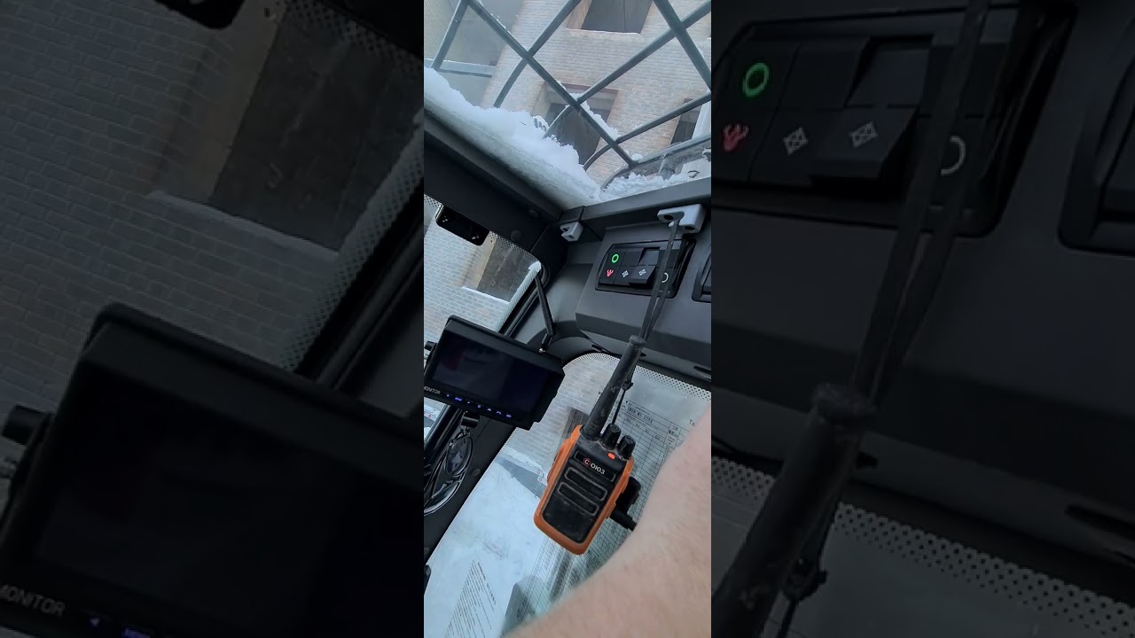 Рабочее место крановщика автокрана Zoomlion ZTC 250V