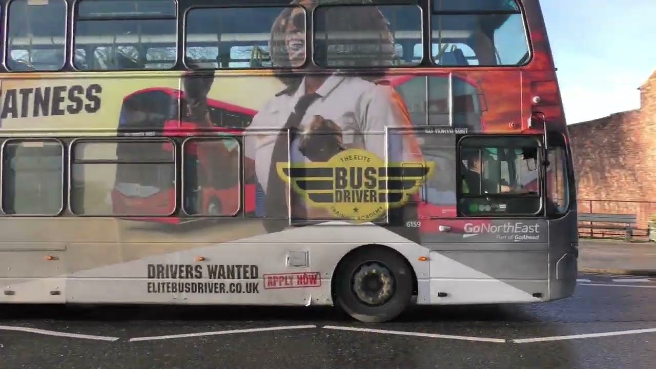 Buses. Pallion Road. Sunderland.