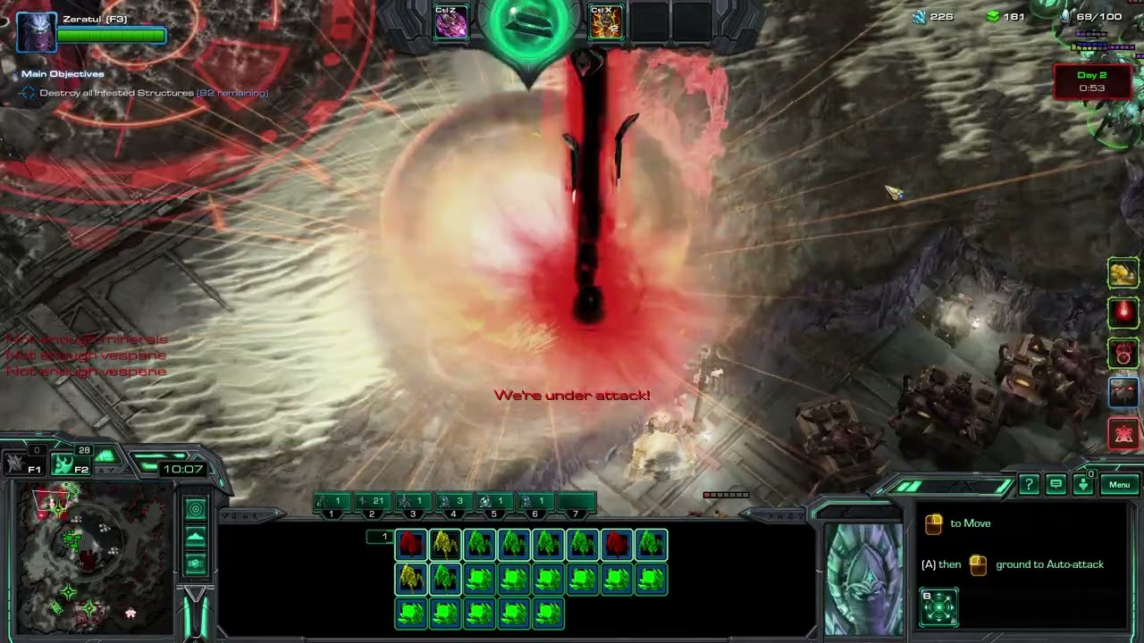 Starcraft 2 - CO-OP game 101 - Brutal+ difficulty feat. Straszee as Alarak