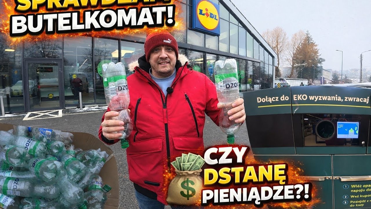 LIDL CZY DOSTANĘ GOTÓWKĘ ZA BUTELKI
