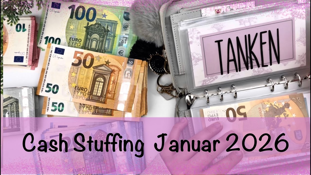 Cash Stuffing  Januar 2026 Sparen mit der Umschlagmethode