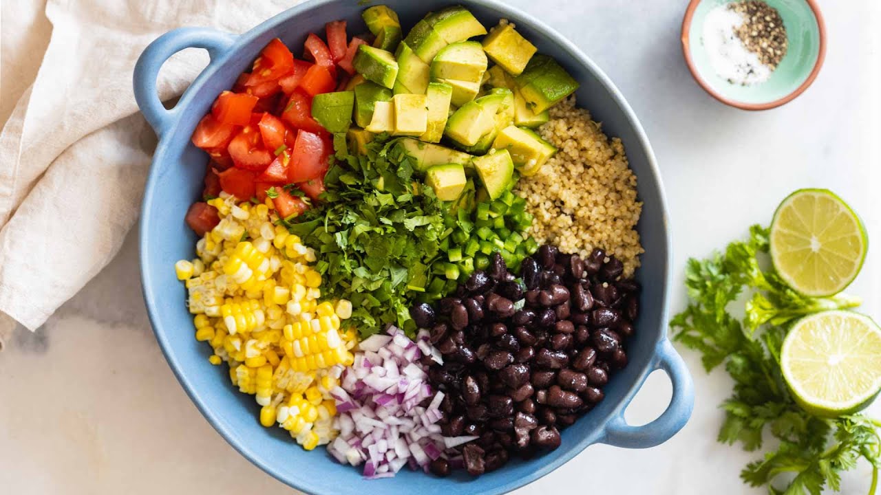 Mexican Quinoa Salad | Both side dish OR main dish