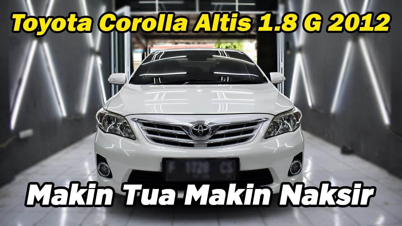 Toyota Corolla Altis 1.8G 2012 Putih Mutiara