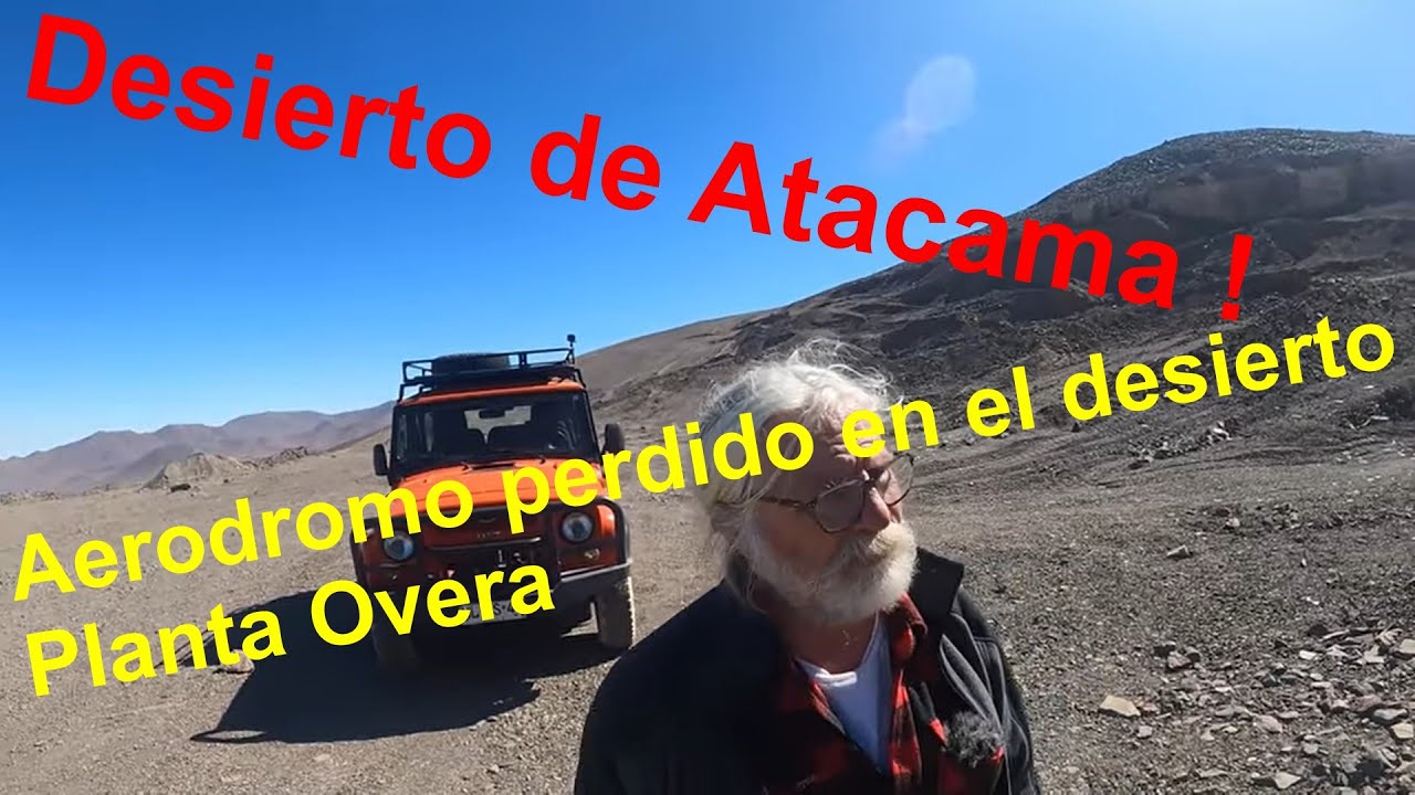 Pampa Cachina, quebrada Cachina y planta Sierra Overa, desierto de Atacama (Chile)