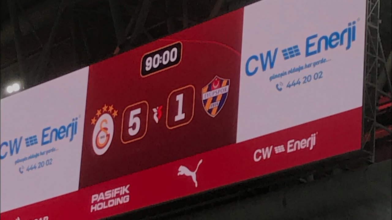 Harika Atmosfer! Nhaga ilk maç! İCARDİ HAT-TRİCK! Galatasaray-Eyüpspor
