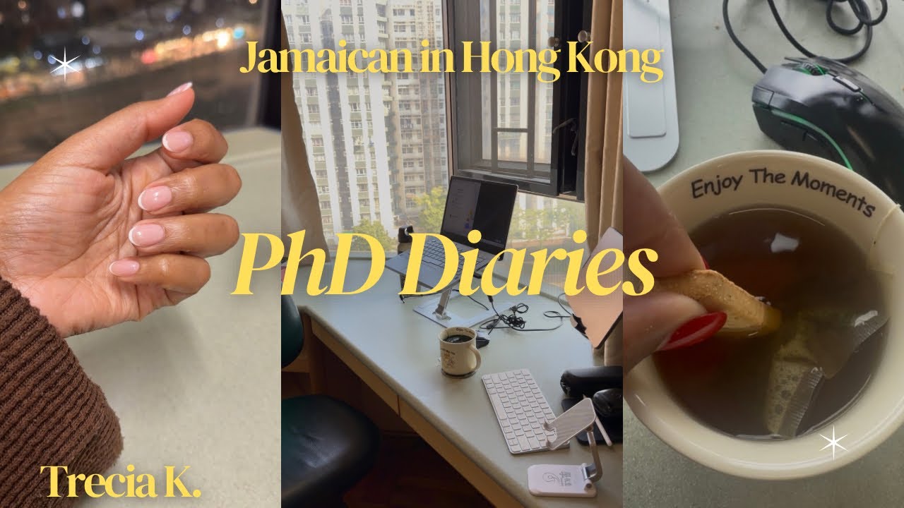 Jamaican PhD Candidate in Hong Kong | A week in the life | PhD Diaries | Silent vlog