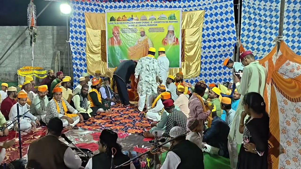 SAZEENA PLAYED BY ZAKEER HUSSAIN TAJI QAWWAL...CHISHTIYA GULSHAN DARGA AMBAL SHAREEF