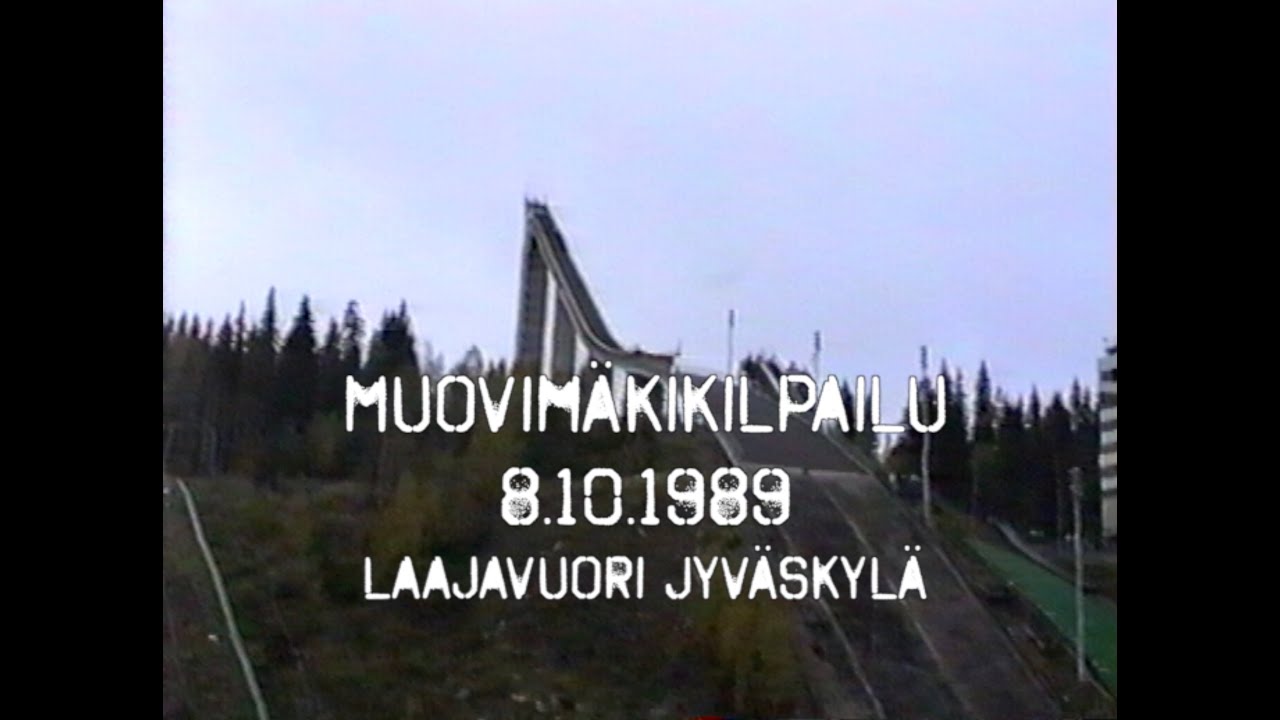 Muovimäkikilpailut 8.10.1989 Laajavuori, Jyväskylä