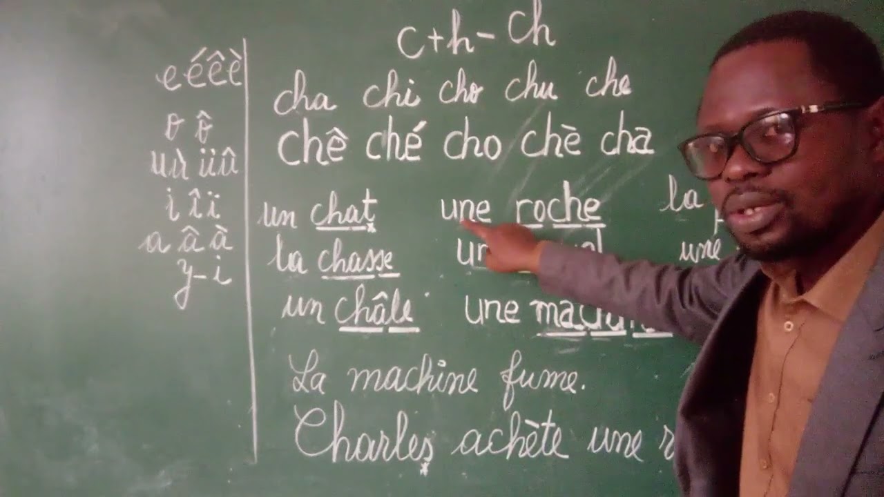 APPRENDRE À LIRE LE FRANÇAIS : CH ch  cha cho chu chi ché chê chè