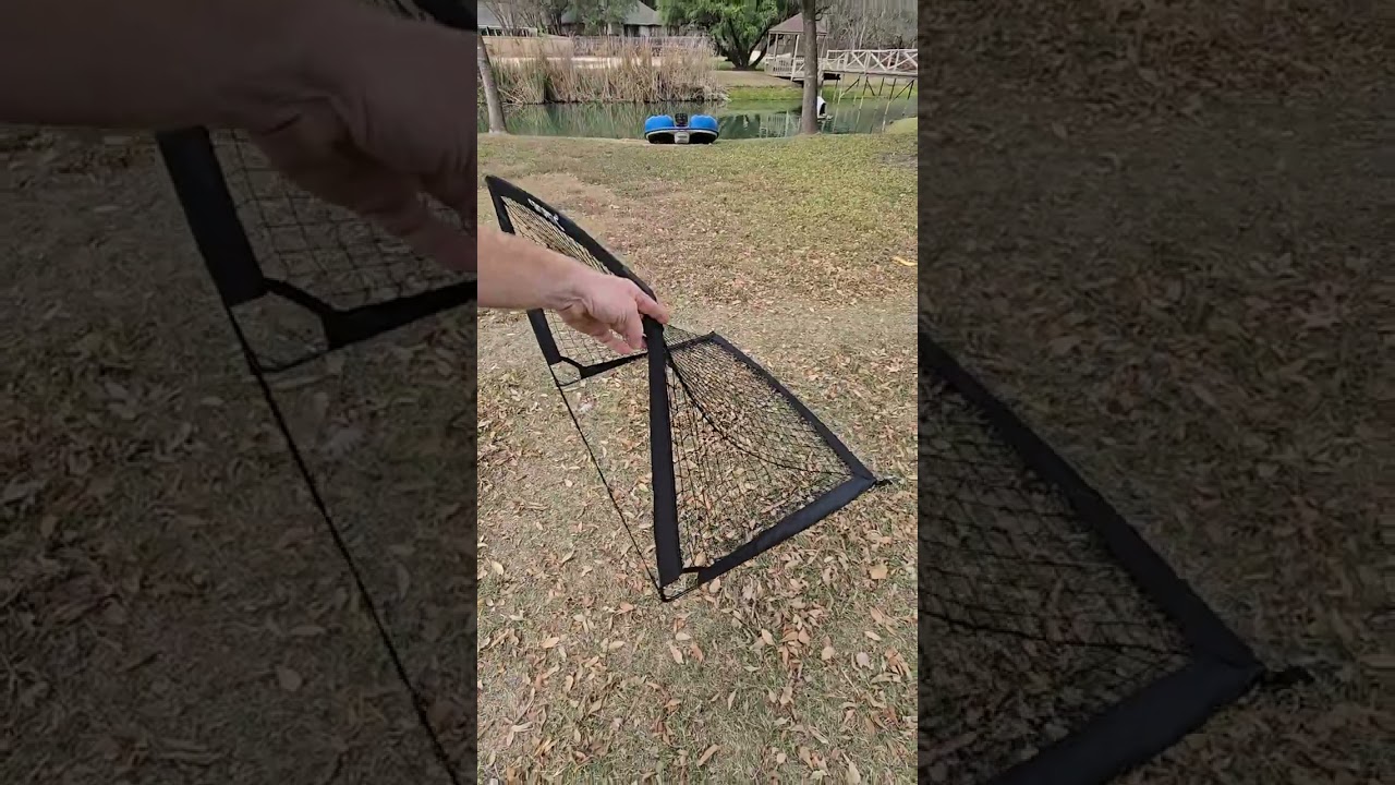 SPORTIC 2-Pack 4x3ft Pop-Up Soccer Goals for Kids Youth Training – Portable lightweight pop-up