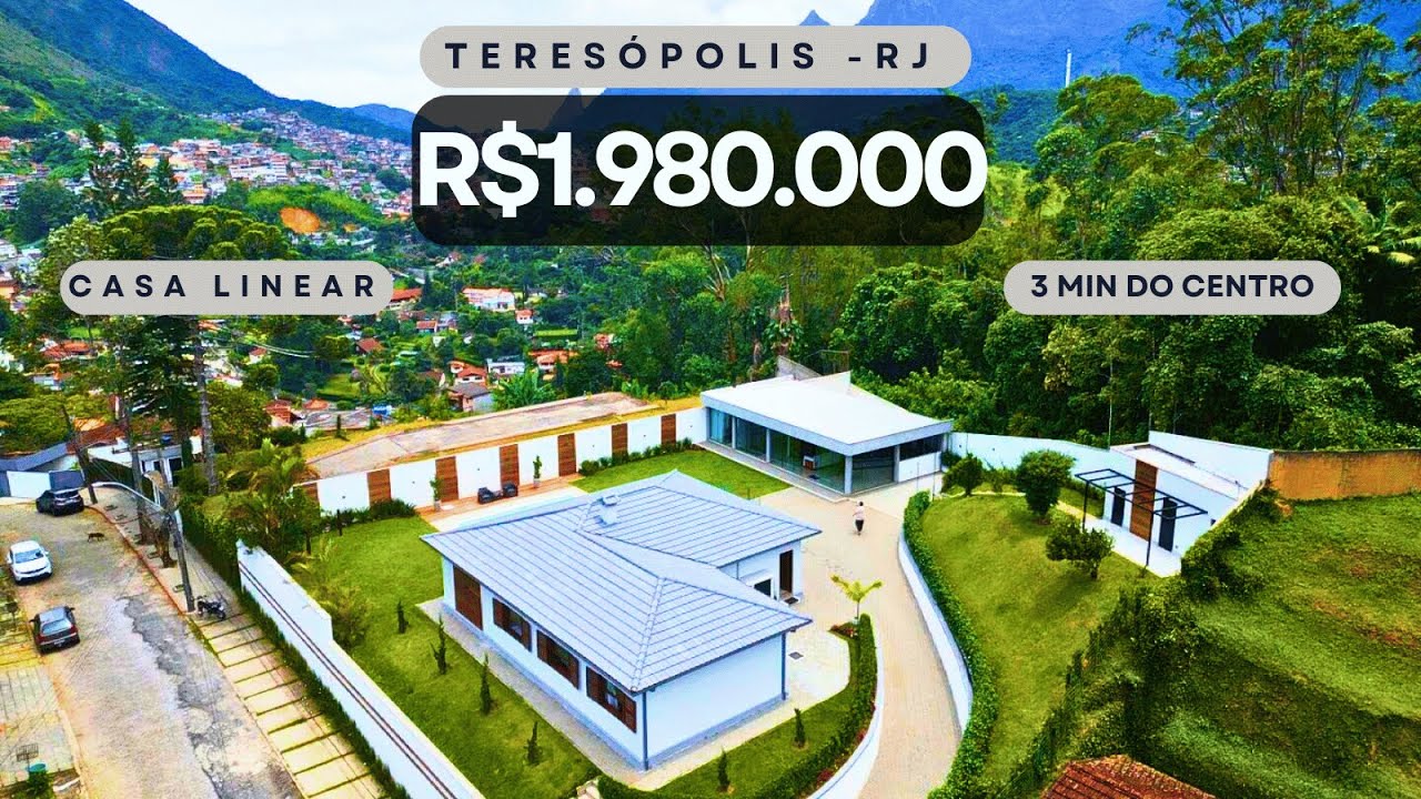 IMÓVEL VENDIDO ✅ - Imóvel Teresópolis - Casa linear a venda em Tijuca; Teresópolis RJ