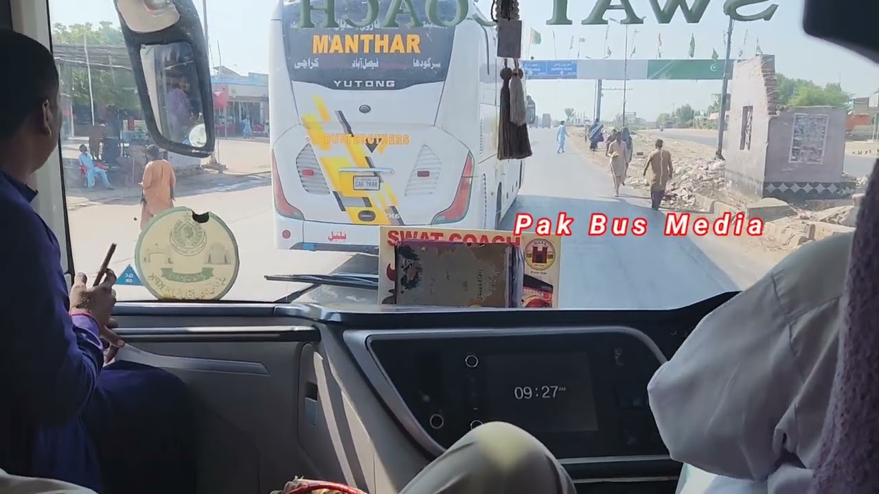 Bilal express Sy muqbala| Swat coach Yutong nova bus Swat to Karachi part