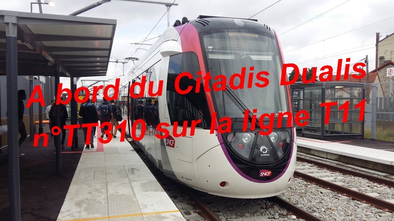 A bord du... | Alstom Citadis Dualis n°TT310 - Transkeo Ligne T11