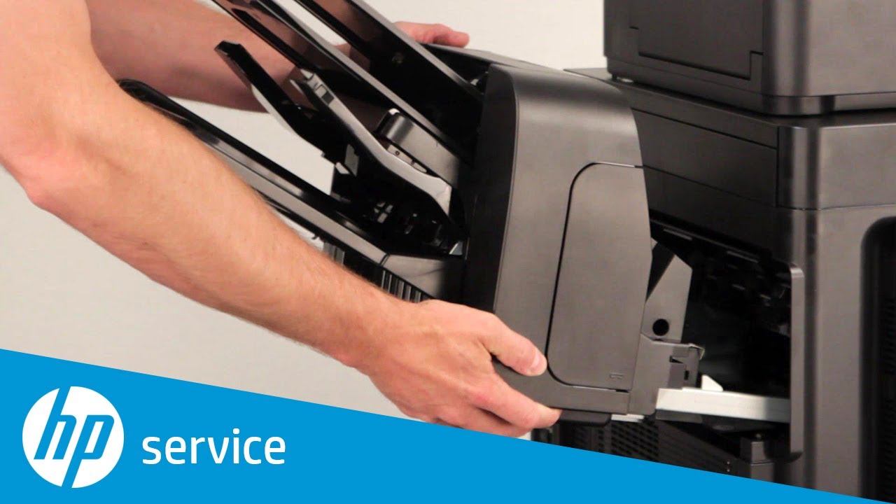 Replace the Stapling Mailbox | HP LaserJet Enterprise MFP M630 | HP Support