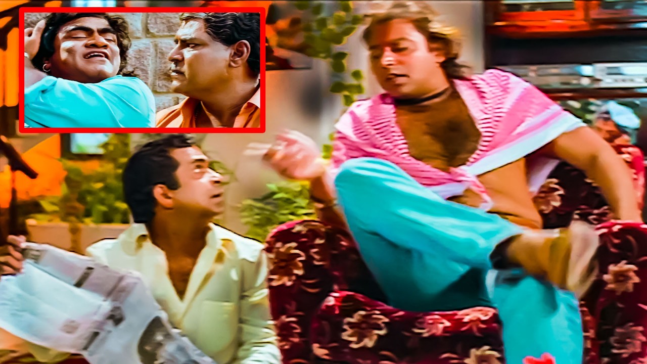 పిచ్చోడి దగ్గర పనిచేసే బ్రహ్మానందం కి పగిలిపోయింది | Kota Srinivasa Rao |  @emcomedyrababu