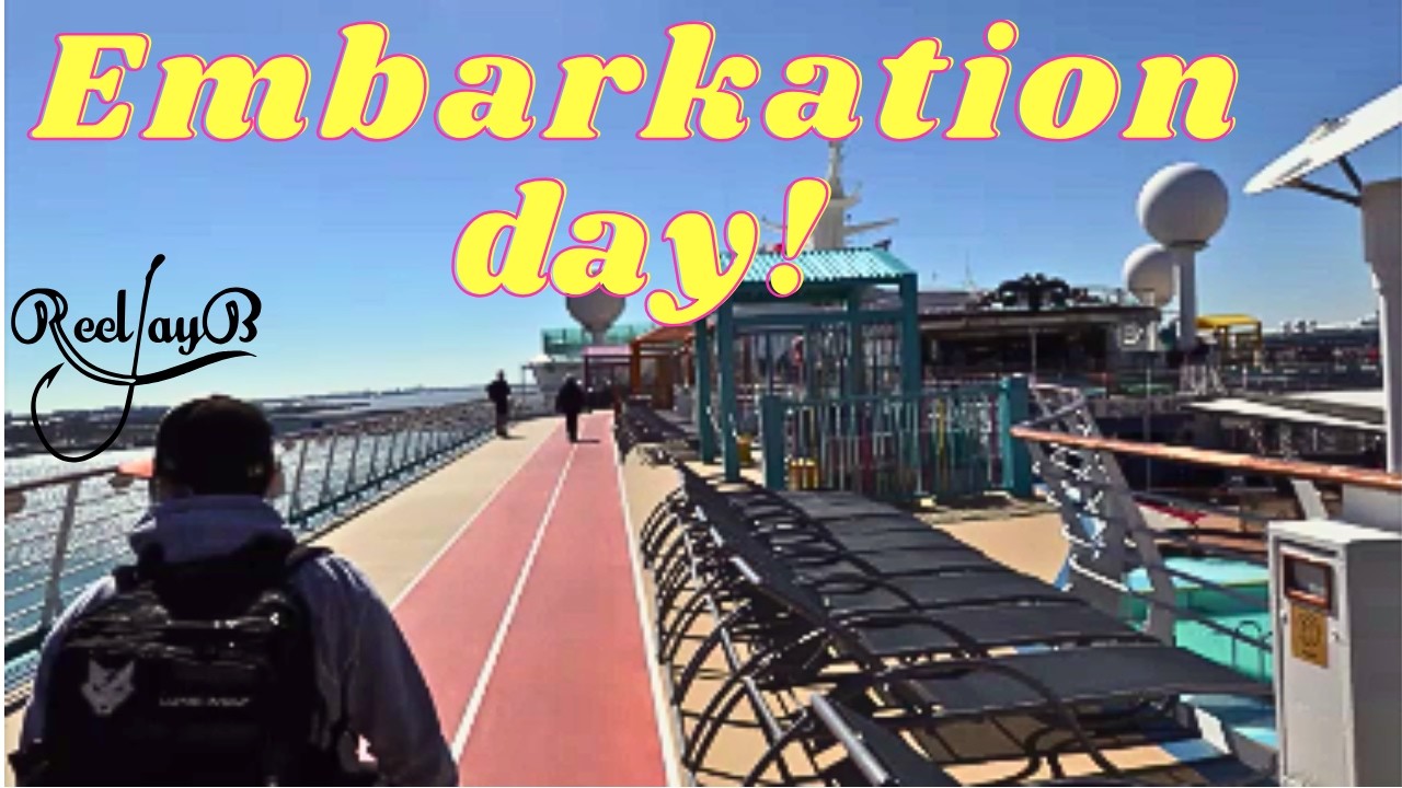 Embarkation Day Has Arrived!  We Leave Today For The Caribbean And WARM Weather! #royalcaribbean