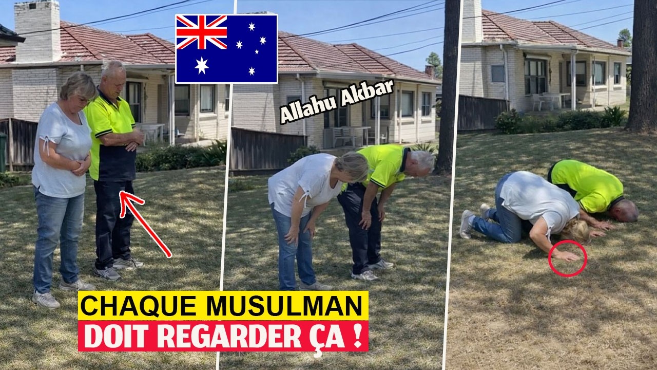 Quand ce couple Australien a découvert  l’Islam : un message inspirant et qui touche le cœur