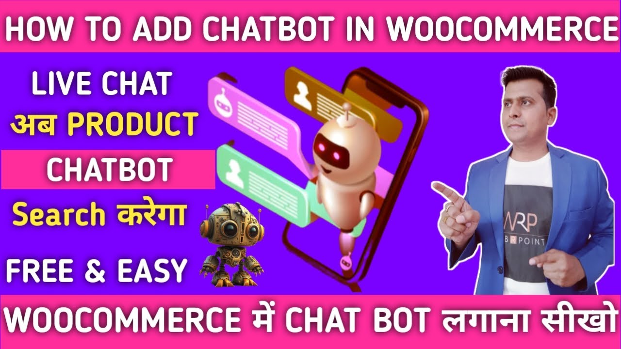 How to Add A Chatbot to Your Ecommerce Website  | Chatbot WooCommerce