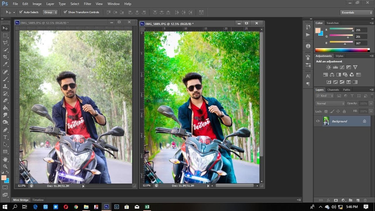 Simple Photo Editing 2019 | Adobe | Lightroom | Photoshop SC6 | Tok Tak Photogeaphy