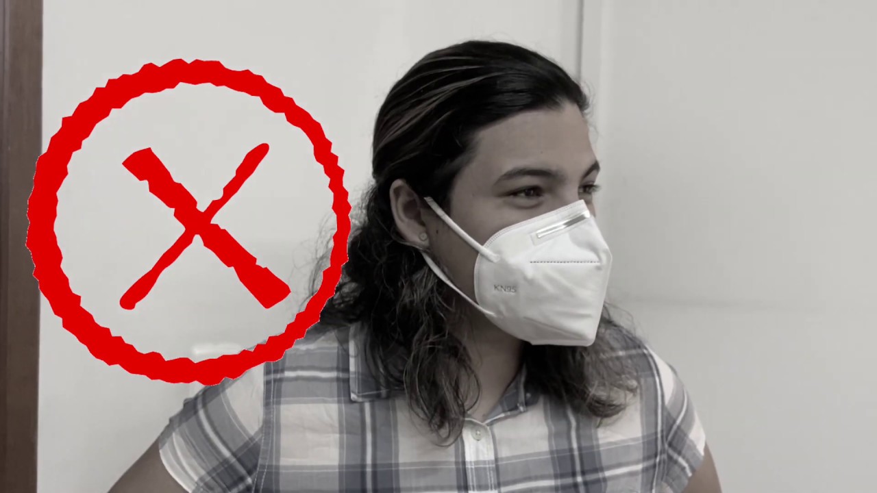 Que no hacer con la mascarilla KN95