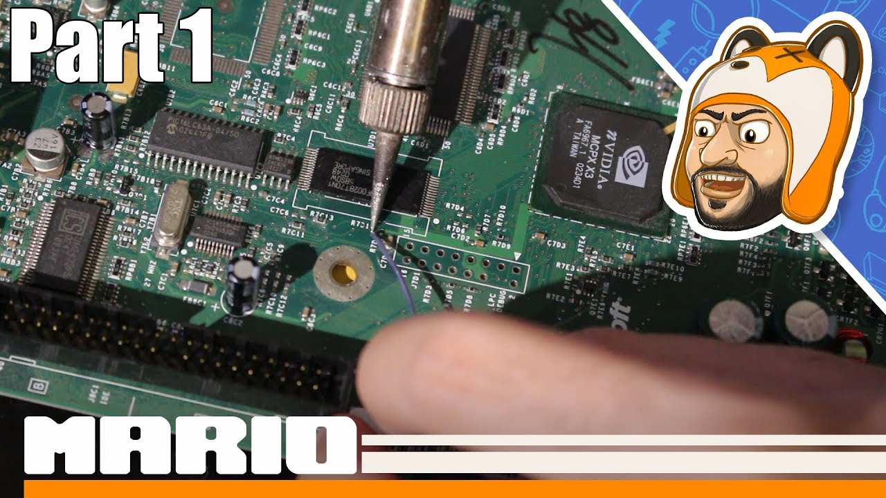 Let's Upgrade an Original Xbox! - TSOP Flash & Clock Capacitor Removal - Part 1