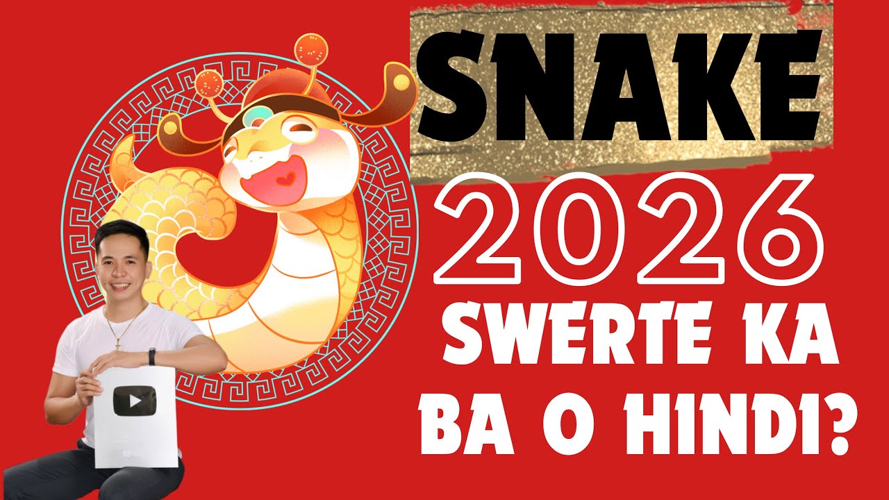 SNAKE 2026 | SWERTE KABA O HINDI? | ANIMAL ZODIAC FENG SHUI GUIDE