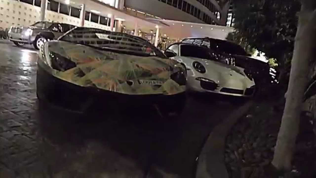 Lebron James x Nike x Lamborghini Aventador x Lou La Vie x Toys for Boys Miami x Rich B. Caliente