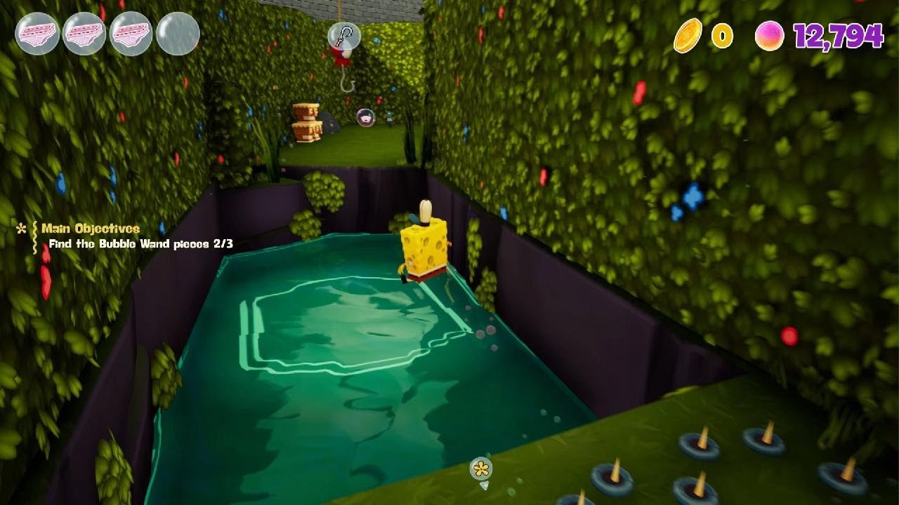 SpongeBob SquarePants: The Cosmic Shake gameplay