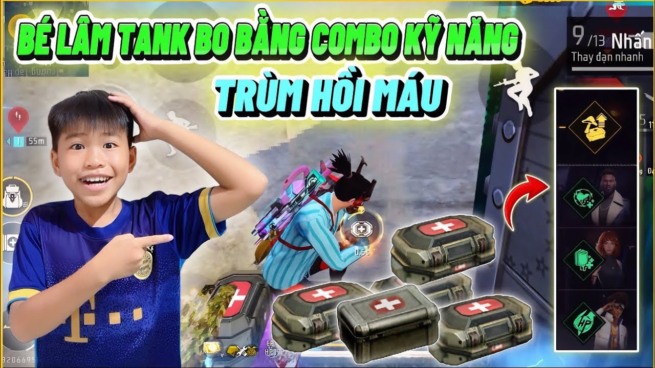 Bé Lâm Thử Tank Bo Bằng Combo Kỹ Năng Trùm Hồi Máu, Bất Tử OB46 Như Thế Nào ???