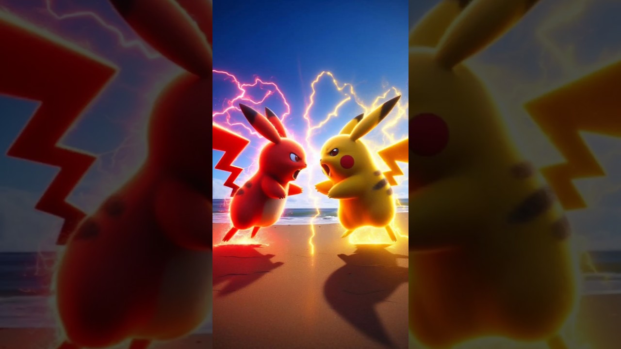 Spider man ki Pikachu 🆚 Deadpool ki Pikachu battle
