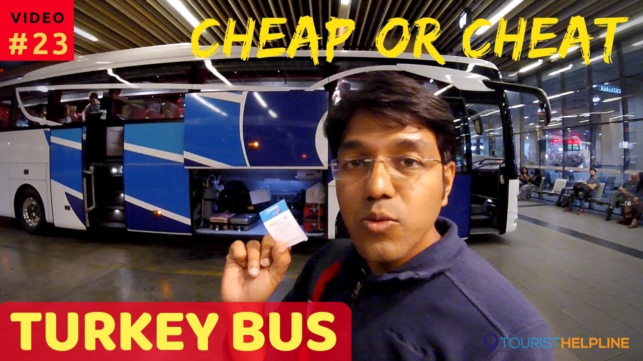 My Overnight Bus trip in Turkey | What went wrong! (Denizli to Goreme)