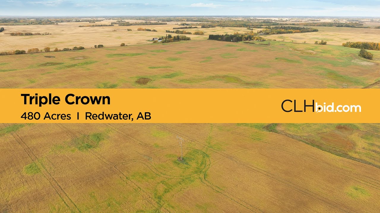 Triple Crown I AB Farm Land For Sale I Redwater, AB