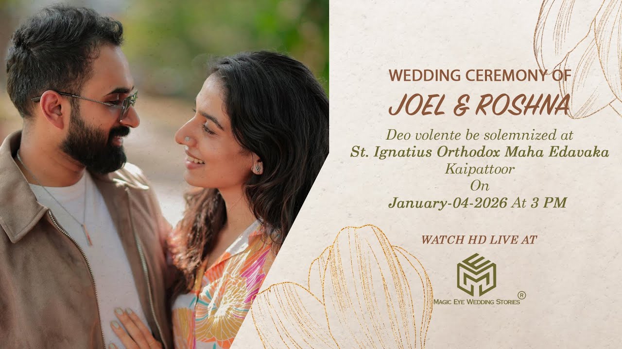 JOEL + ROSHNA | WEDDING CEREMONY | MAGIC EYE WEDDING STORIES